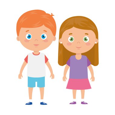 Sevimli küçük çocuk Avatar karakteri