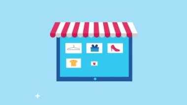 tablet ekommerce teknolojisi kullanan el