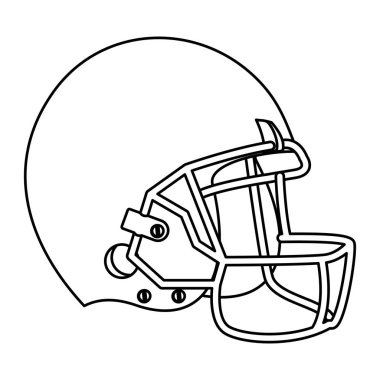 Amerikan futbolu kask ikonu