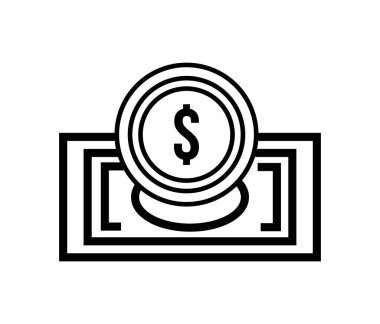 bill and coin money dollars