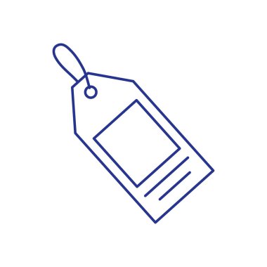 etiket ticareti izole edilmiş simge