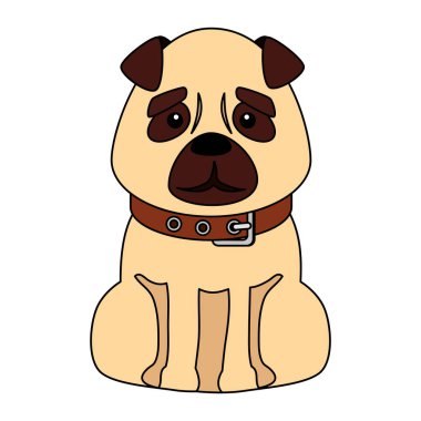 hayvan izole köpek simge sevimli