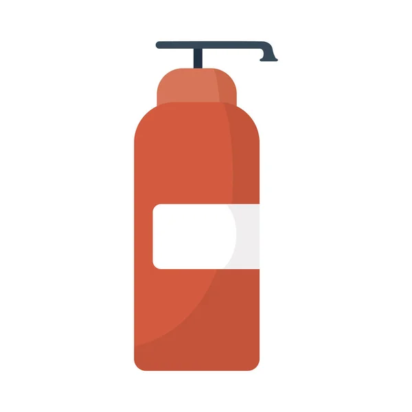 Holič shop mýdlo láhev produkt ikona — Stockový vektor