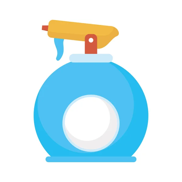 Fryzjer sklep splash butelka produkt ikona — Wektor stockowy