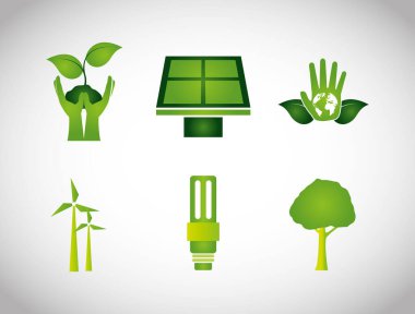 ekoloji kümesi simgeleri demeti