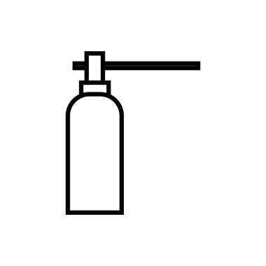 oil gun tool construction isolated icon
