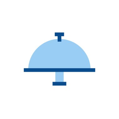 tray server dish flat style icon
