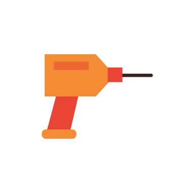 electric drill construction tool icon