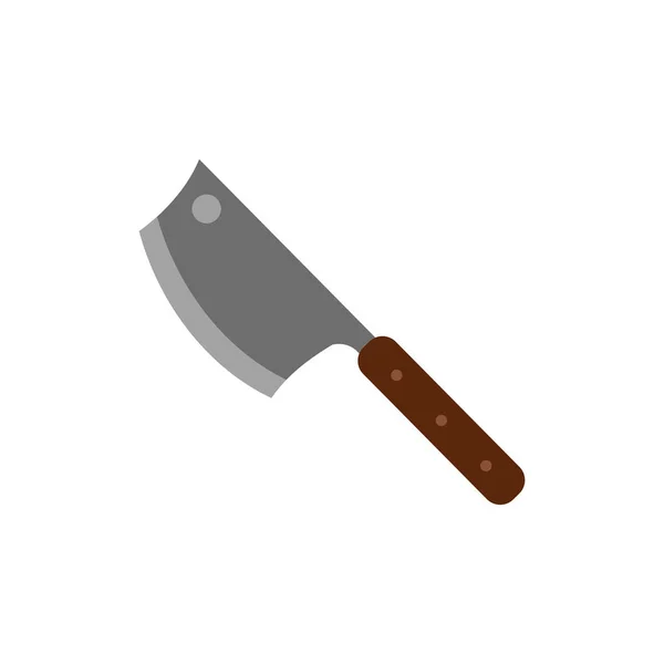 Knife bbq tool isolated icon — Stock Vector