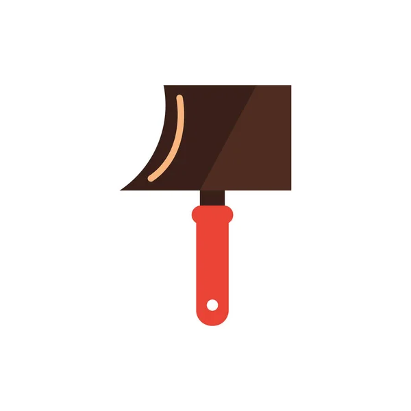 Ax tool construction isolated icon — Stock vektor