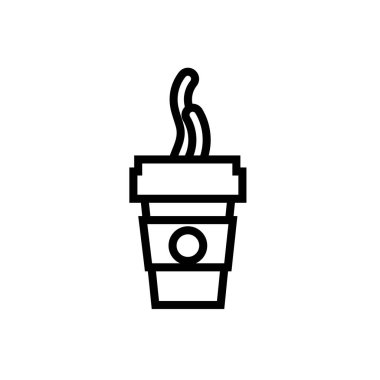 Plastik konteynır tarzı sıcak içecek