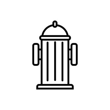 Yangın musluğu sokak aksesuar simgesi