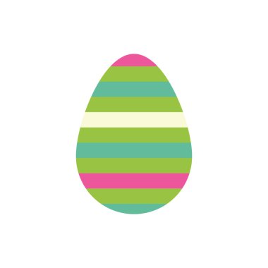 Düz çizgili Paskalya yumurtası