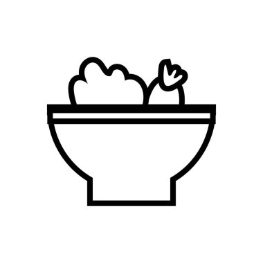 Taze havuç ve sebzeli kase.