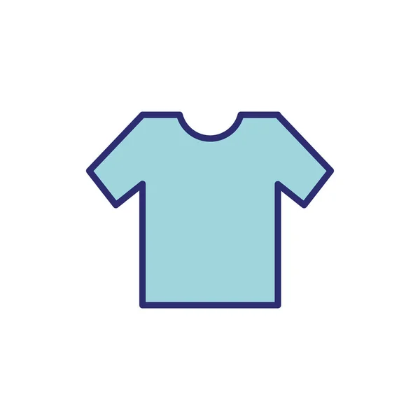 Ing ruhák sport viselet elszigetelt ikon — Stock Vector