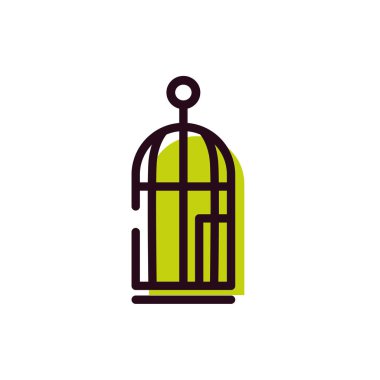 Kafes maskot bakım ögesi simgesi