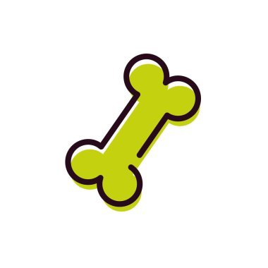 kemik maskotu bakım elemanı simgesi