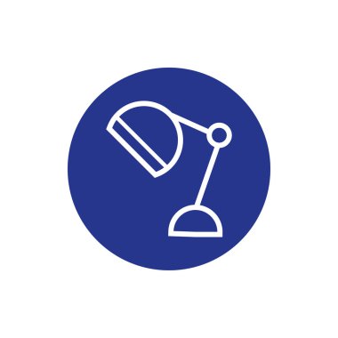 desk lamp light block style icon