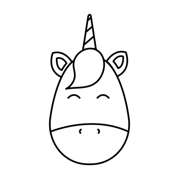 かわいいユニコーン アイコンを描画 ストックベクター C Yupiramos