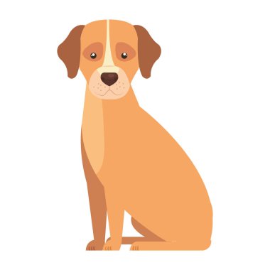 hayvan izole köpek simge sevimli