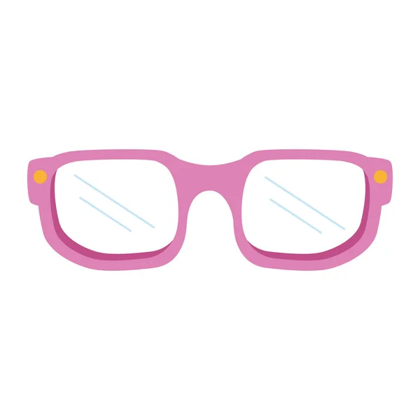 Cute eyeglasses vision optical icon — Stock Vector