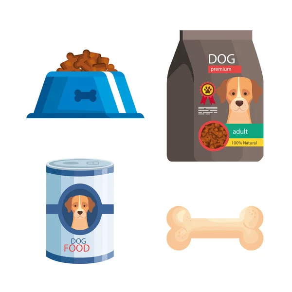 Bundel van Pet Shop iconen — Stockvector