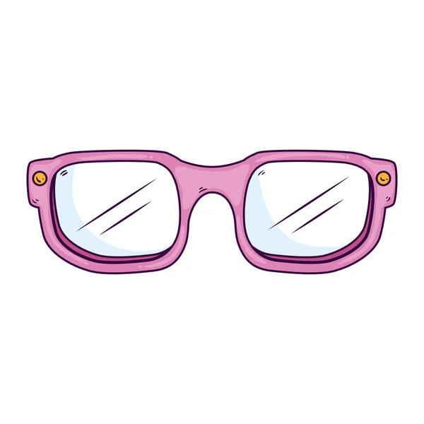 Cute eyeglasses vision optical icon — 图库矢量图片