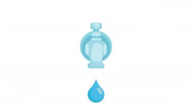 water day campaign animated with water tap