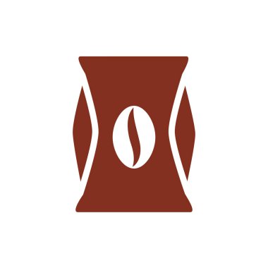 coffee sack product silhouette style icon