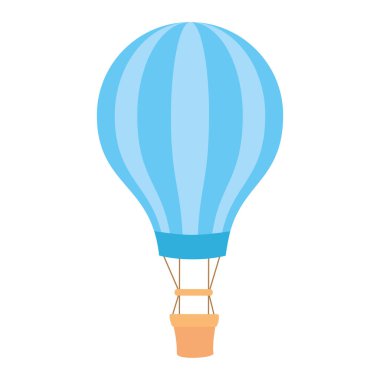 balon gezisi sıcak izole simgesi