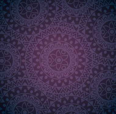 Zarif mandalas çiçeklerinin arkaplanı