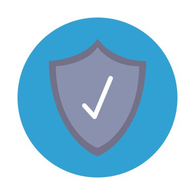 Kontrol işareti tasarımı ile izole edilmiş kalkan