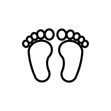 İnsan ayağı baskı çizgisi biçimi