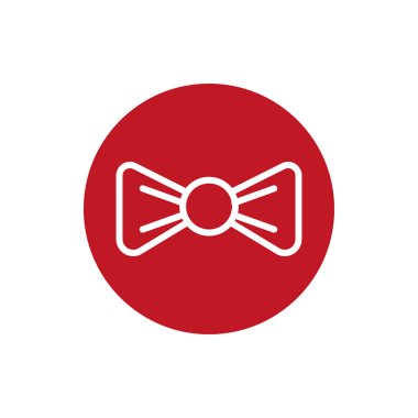 kurdele papyon blok biçim simgesi