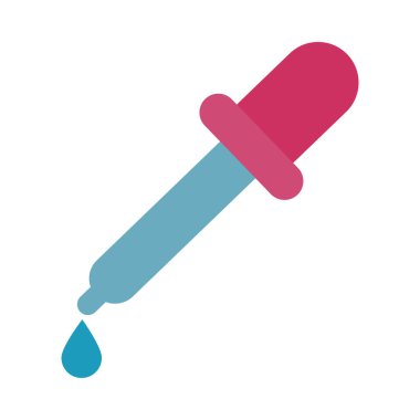 Damla sayacı düz biçim simgesi