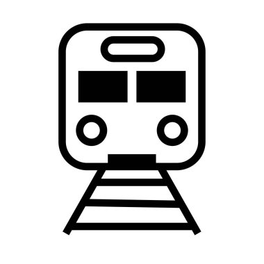 Metro taşıma çizgisi biçimi simgesi