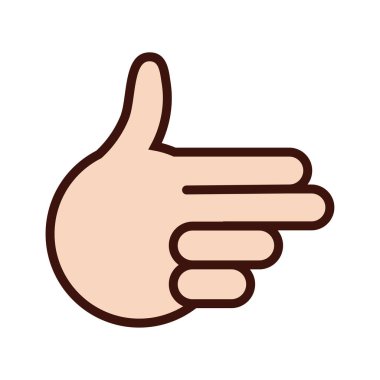 iki el işareti satırı ve doldurma biçimi