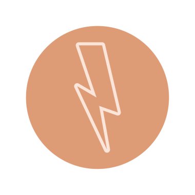 güç ışını bloğu ve satır simgesi