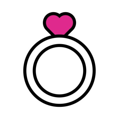 Sevgililer günü kalbin kutlu olsun. Evlilik yüzüğü tarzı.