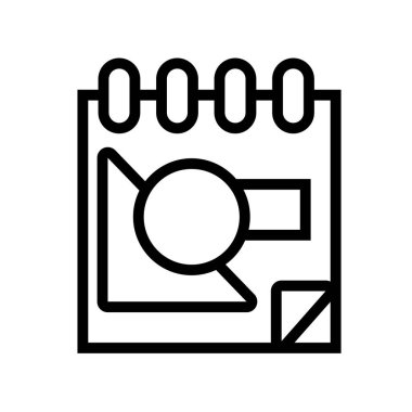 calendar with figures geometrics designer line style icon