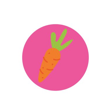 calendar with easter egg painted block and flat style