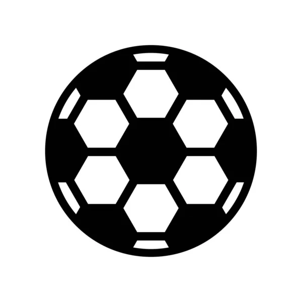 Futebol esporte ícone de linha balão —  Vetores de Stock