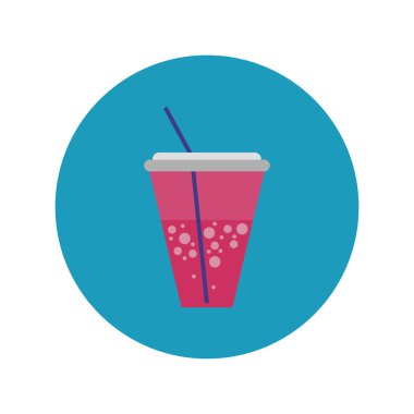 saman bloklu ve düz biçimli içecek kabı