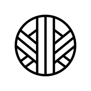 spor voleybol sahası simgesi