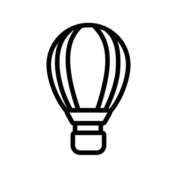 Balon hava hattı biçimi simgesi — Stok Vektör