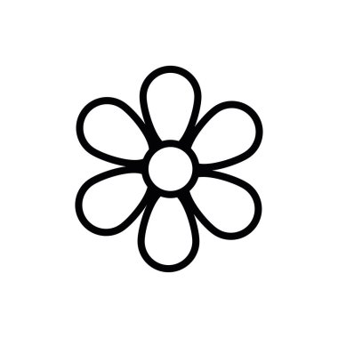 Güzel çiçek bahçesi bahar çizgisi tarzı