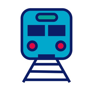 Metro taşıma hattı ve biçim simgesini doldur