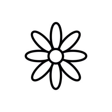 Güzel çiçek bahçesi bahar çizgisi tarzı