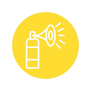 joke bugle april fools day line style