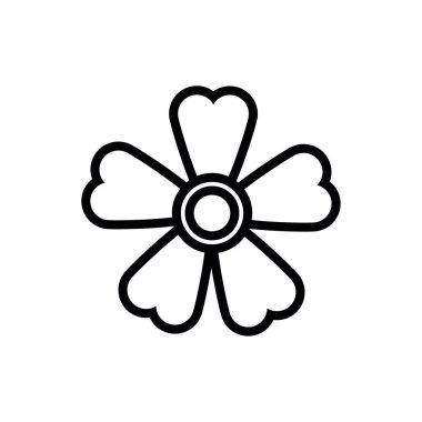 Güzel çiçek bahçesi bahar çizgisi tarzı